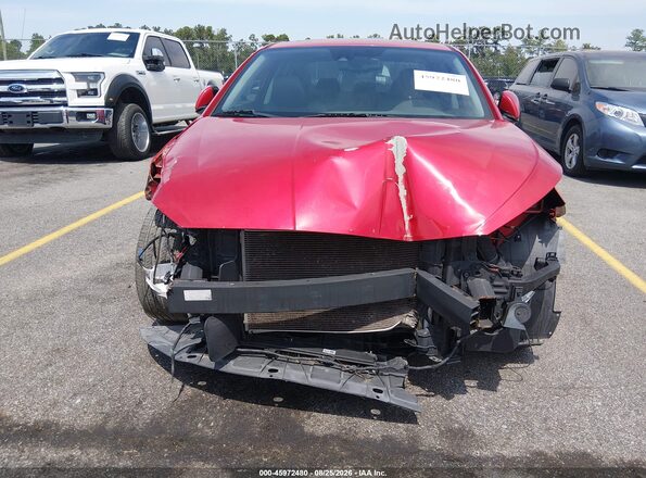 5NPD84LF8LH607028 2020 HYUNDAI ELANTRA Red Front view
