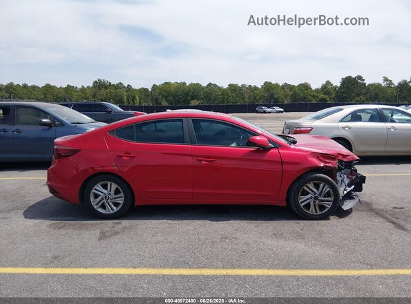 5NPD84LF8LH607028 2020 HYUNDAI ELANTRA Red 360 interior view