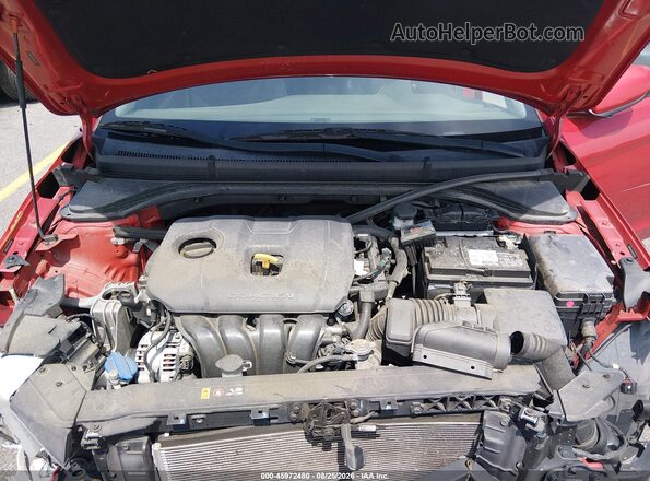 5NPD84LF8LH607028 2020 HYUNDAI ELANTRA Red Rear view