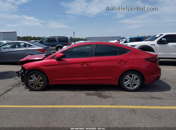 5NPD84LF8LH607028 2020 HYUNDAI ELANTRA Red 