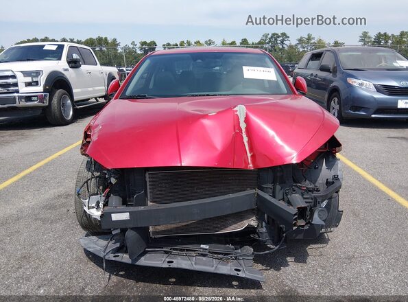 5NPD84LF8LH607028 2020 HYUNDAI ELANTRA Red Rear interior view