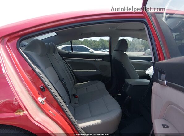 5NPD84LF8LH607028 2020 HYUNDAI ELANTRA Red VIN sticker view