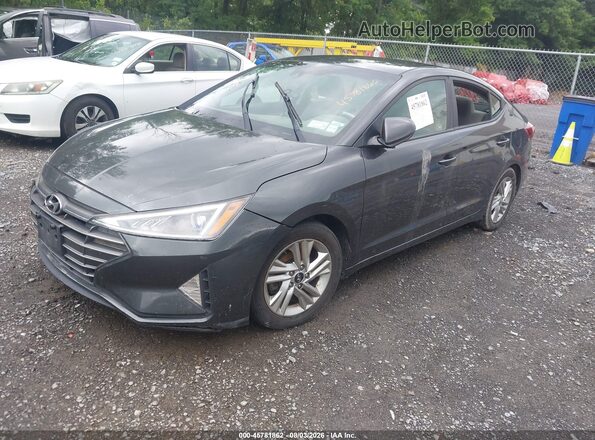 5NPD84LF8LH614190 2020 HYUNDAI ELANTRA Gray Vista tres cuartos delantera izquierda