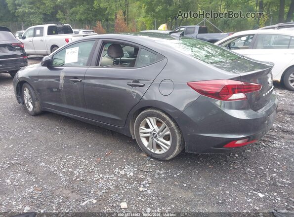 5NPD84LF8LH614190 2020 HYUNDAI ELANTRA Gray Trasero izquierdo