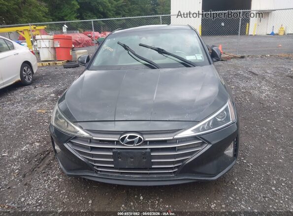 5NPD84LF8LH614190 2020 HYUNDAI ELANTRA Gray Vista del cuadro de instrumentos