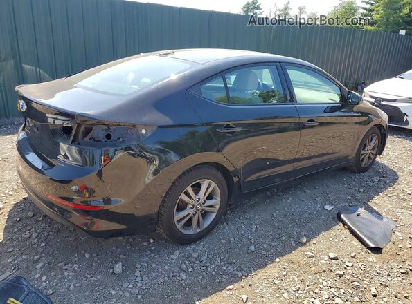 5NPD84LF9HH001955 2017 HYUNDAI ELANTRA Black უკანა მარჯვენა