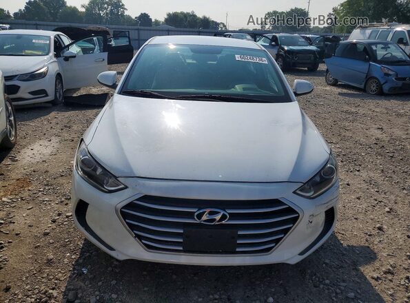 5NPD84LF9HH002314 2017 HYUNDAI ELANTRA White Դիմացի տեսք