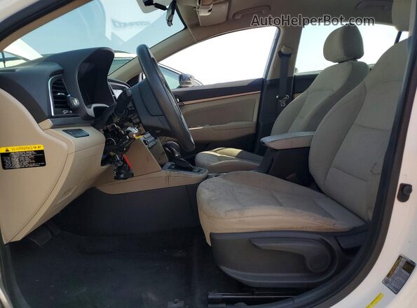 5NPD84LF9HH002314 2017 HYUNDAI ELANTRA White Սալոնի դիմացի տեսք