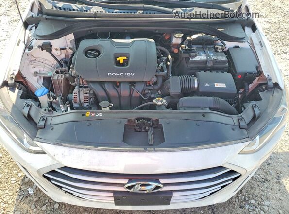 5NPD84LF9HH002314 2017 HYUNDAI ELANTRA White Սալոնի հետևի տեսք