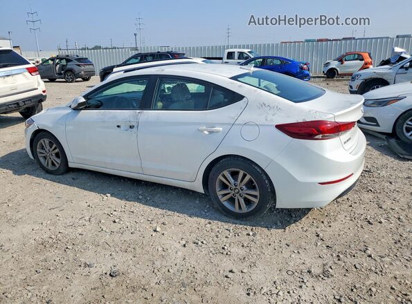 5NPD84LF9HH002314 2017 HYUNDAI ELANTRA White Հետևի ձախ