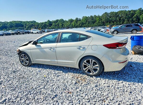 5NPD84LF9HH005889 2017 HYUNDAI ELANTRA Beige Задня ліва чверть