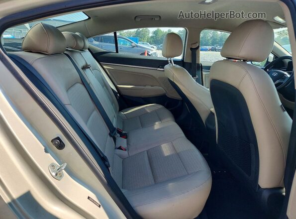 5NPD84LF9HH005889 2017 HYUNDAI ELANTRA Beige Вид задніх сидінь