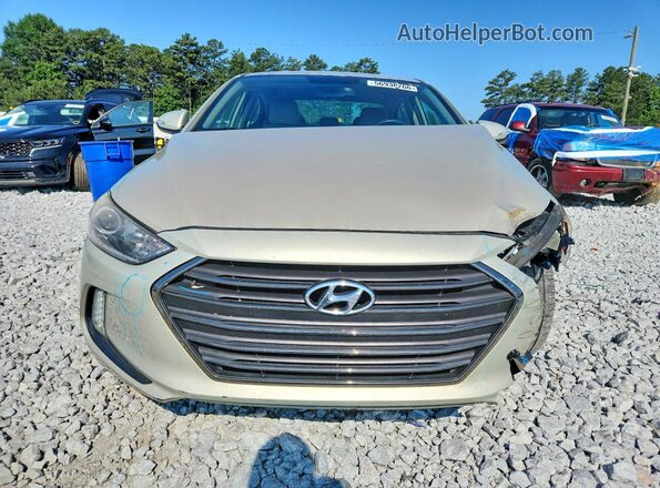 5NPD84LF9HH005889 2017 HYUNDAI ELANTRA Beige Вид спереду