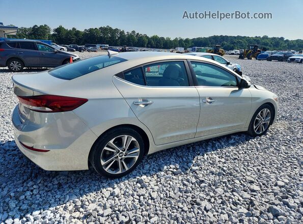 5NPD84LF9HH005889 2017 HYUNDAI ELANTRA Beige Задня права чверть