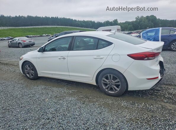 5NPD84LF9HH013099 2017 HYUNDAI ELANTRA White Trasero izquierdo