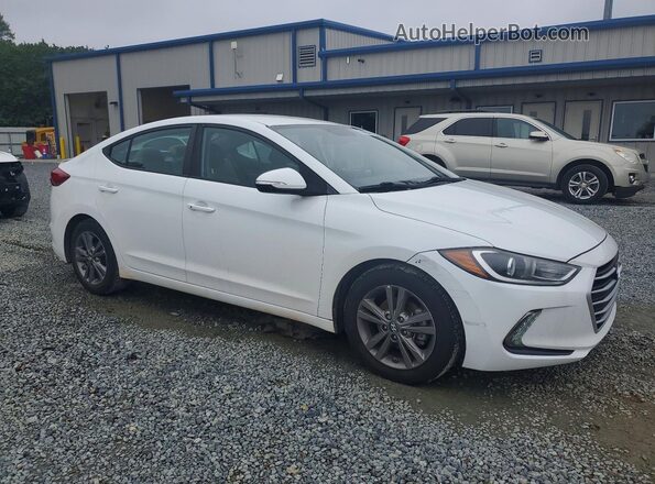 5NPD84LF9HH013099 2017 HYUNDAI ELANTRA White Delantero derecho