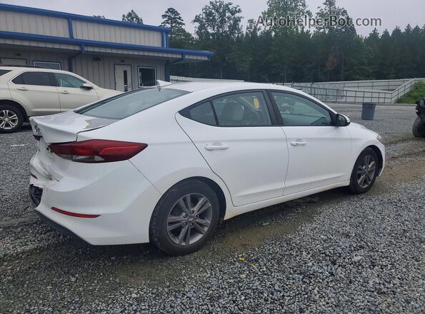 5NPD84LF9HH013099 2017 HYUNDAI ELANTRA White Trasero derecho