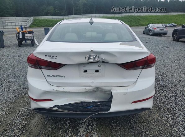 5NPD84LF9HH013099 2017 HYUNDAI ELANTRA White Vista trasera