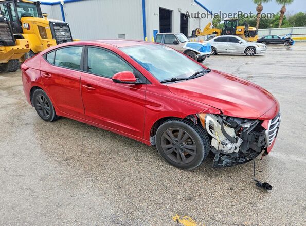 5NPD84LF9HH065543 2017 HYUNDAI ELANTRA Red Առջևի աջ