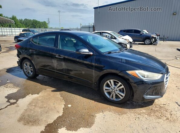 5NPD84LF9HH086473 2017 HYUNDAI ELANTRA Black Delantero derecho