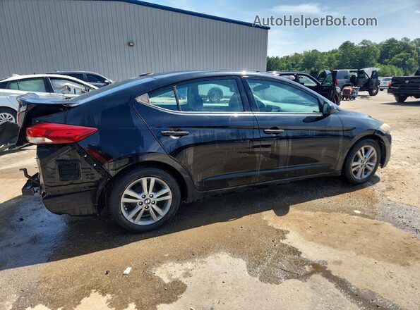 5NPD84LF9HH086473 2017 HYUNDAI ELANTRA Black Trasero derecho