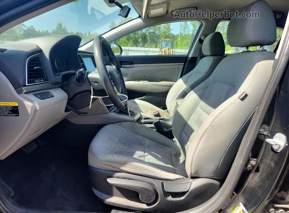 5NPD84LF9HH086473 2017 HYUNDAI ELANTRA Black Vista interior delantera