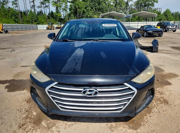 5NPD84LF9HH086473 2017 HYUNDAI ELANTRA Black Vista frontal