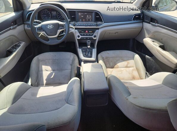 5NPD84LF9HH086473 2017 HYUNDAI ELANTRA Black Vista del salpicadero