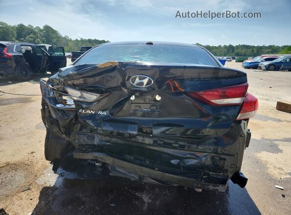 5NPD84LF9HH086473 2017 HYUNDAI ELANTRA Black Vista trasera