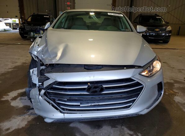 5NPD84LF9HH090250 2017 HYUNDAI ELANTRA Silver წინა ხედი