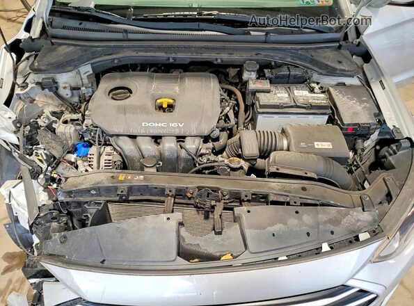 5NPD84LF9HH090250 2017 HYUNDAI ELANTRA Silver უკანა სალონის ხედი