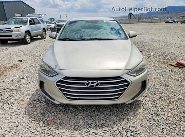5NPD84LF9HH113848 2017 HYUNDAI ELANTRA Tan Вид спереду