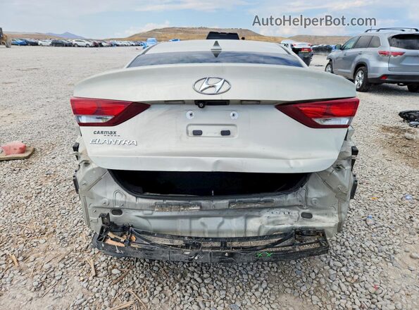 5NPD84LF9HH113848 2017 HYUNDAI ELANTRA Tan Вид ззаду