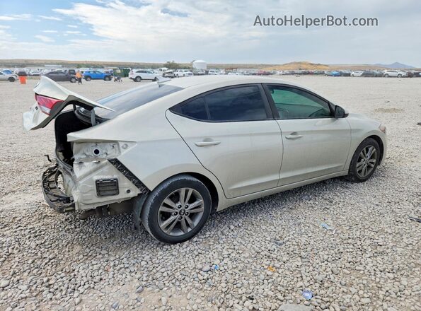 5NPD84LF9HH113848 2017 HYUNDAI ELANTRA Tan Задня права чверть
