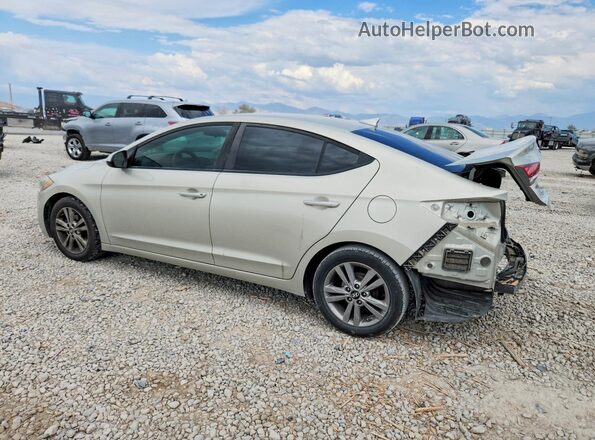 5NPD84LF9HH113848 2017 HYUNDAI ELANTRA Tan Задня ліва чверть