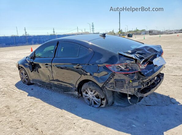 5NPD84LF9HH117740 2017 HYUNDAI ELANTRA Черный Задняя левая четверть