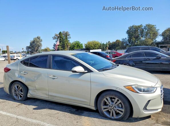 5NPD84LF9HH119018 2017 HYUNDAI ELANTRA Silver Передня права чверть