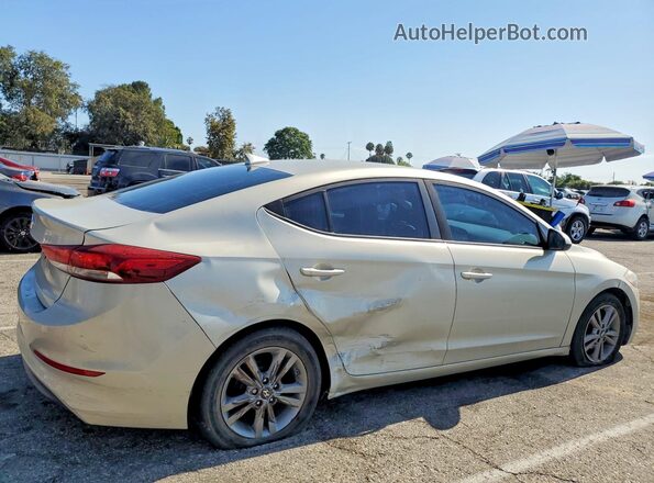 5NPD84LF9HH119018 2017 HYUNDAI ELANTRA Silver Задня права чверть