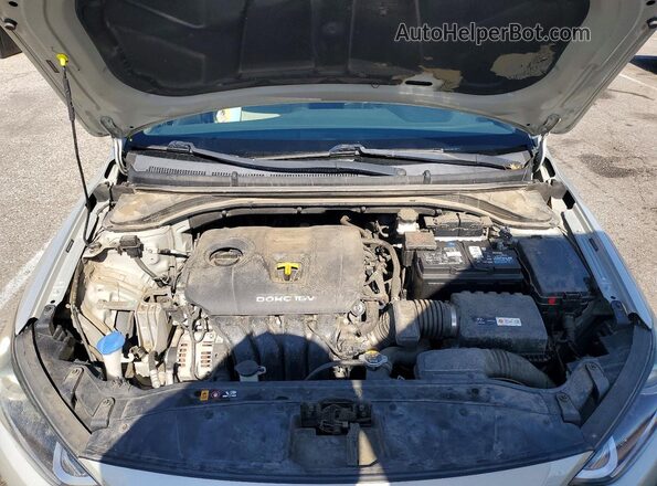 5NPD84LF9HH119018 2017 HYUNDAI ELANTRA Silver Вид задньої частини салону