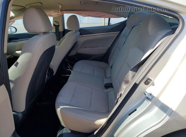 5NPD84LF9HH119018 2017 HYUNDAI ELANTRA Silver Вид задніх сидінь