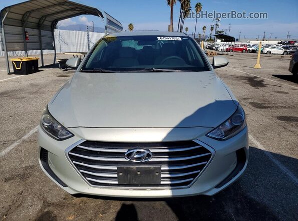 5NPD84LF9HH119018 2017 HYUNDAI ELANTRA Silver Вид спереду