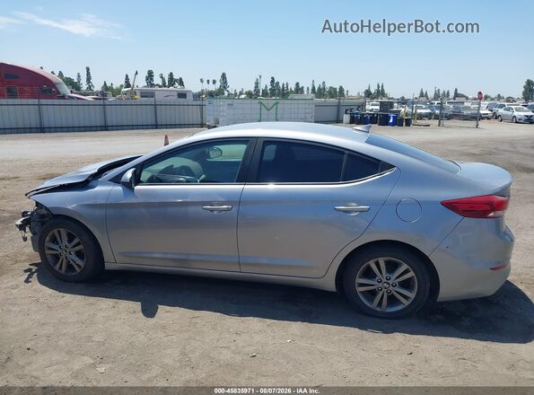 5NPD84LF9HH119472 2017 HYUNDAI ELANTRA Silver 