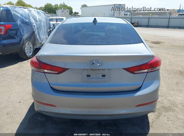 5NPD84LF9HH119472 2017 HYUNDAI ELANTRA Silver 