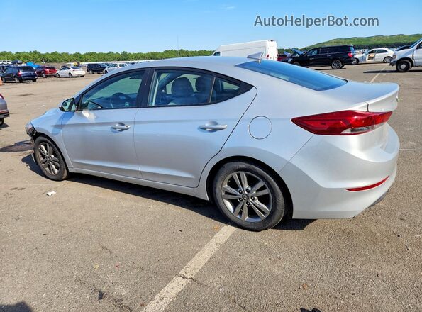 5NPD84LF9HH142038 2017 HYUNDAI ELANTRA Gray Trasero izquierdo