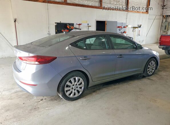 5NPD84LF9HH159468 2017 HYUNDAI ELANTRA Gray Trasero derecho