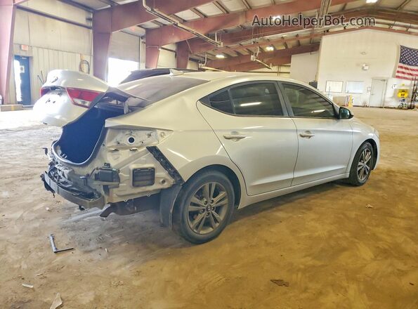 5NPD84LF9JH221652 2018 HYUNDAI ELANTRA Silver უკანა მარჯვენა