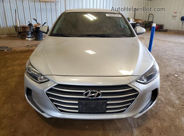 5NPD84LF9JH221652 2018 HYUNDAI ELANTRA Silver წინა ხედი