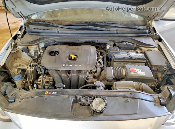 5NPD84LF9JH221652 2018 HYUNDAI ELANTRA Silver უკანა სალონის ხედი
