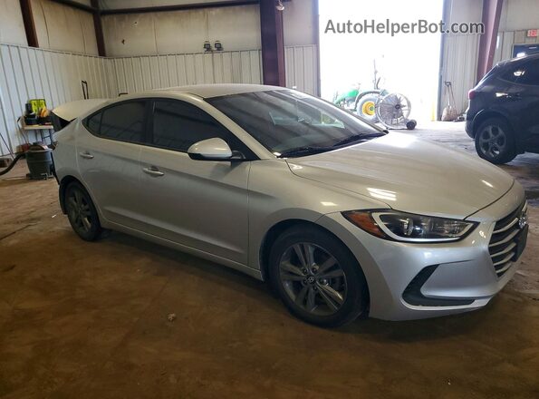 5NPD84LF9JH221652 2018 HYUNDAI ELANTRA Silver Առջևի աջ