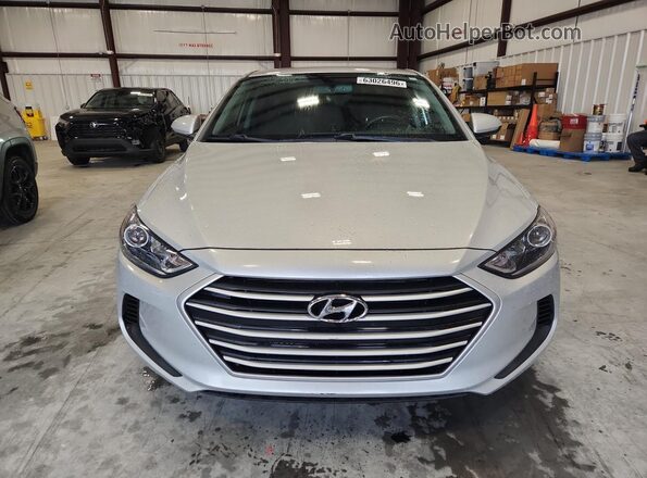 5NPD84LF9JH227578 2018 HYUNDAI ELANTRA Silver წინა ხედი